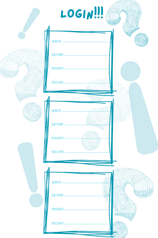 Username and Password Tracker